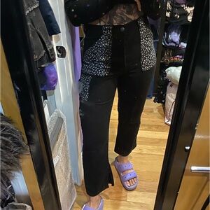 BDG floral cargo pants